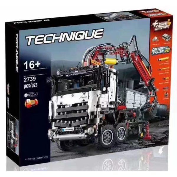 LEGO Technic 42043 Arocs 3245 Motorized Heavy Building Set