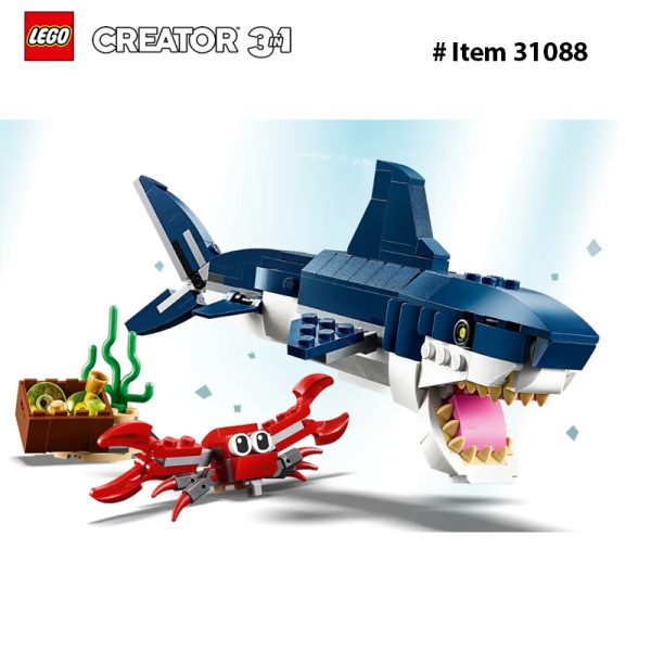 LEGO 31088 Creator 3-in-1 Deep Sea Creatures - Image 4