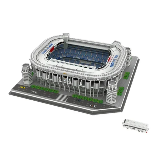 Santiago Football Stadium 3D Jigsaw Puzzle - Image 4