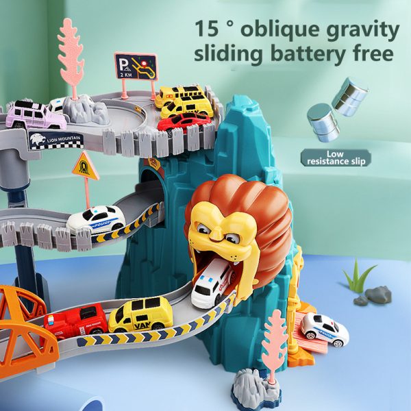 lion-themed car track playset - Image 8