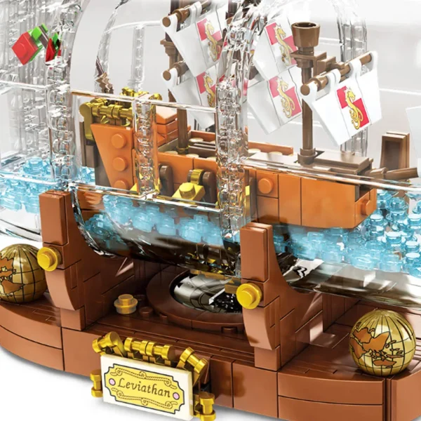 Ship in a Bottle Building Blocks Set - Image 4