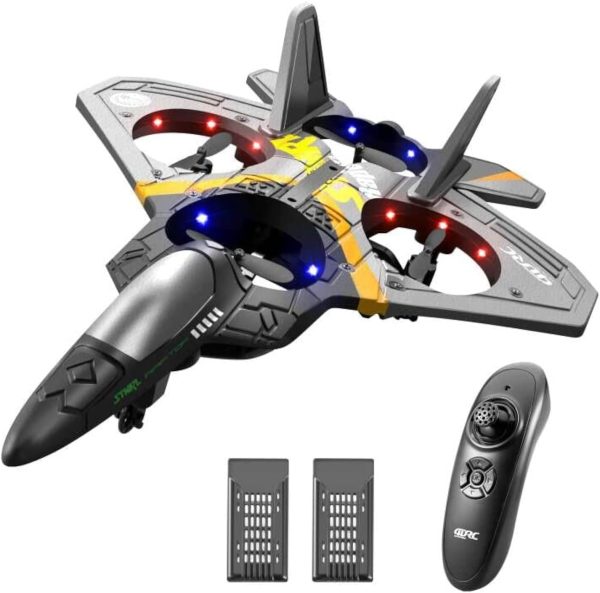 V17 RC Remote Control Airplane: Fighter Hobby Plane Glider