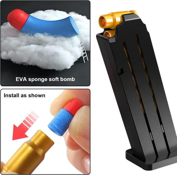 Manual Handgun Toy for Boys and Girls – Perfect for Outdoor Games - Image 3