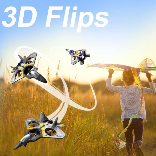 V17 RC Remote Control Airplane: Fighter Hobby Plane Glider - Image 5