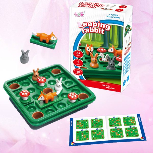 Game Bunny Bouncing Kids Puzzle Board Game - Image 3