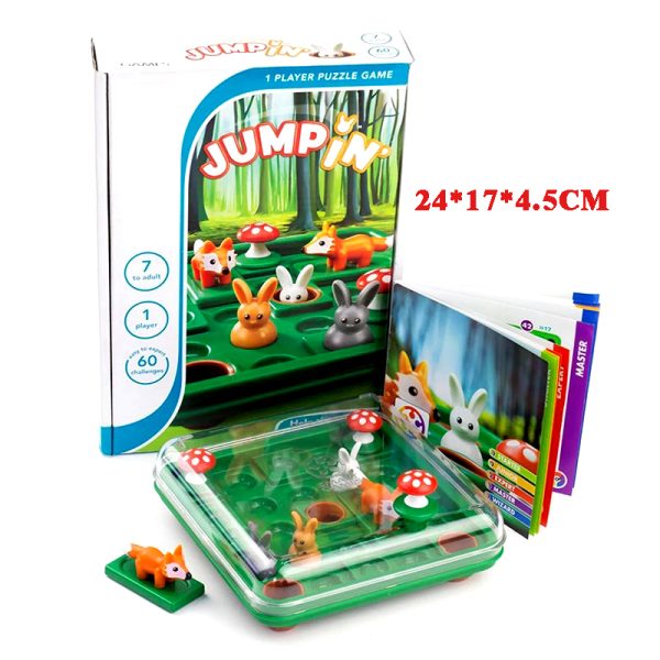 Game Bunny Bouncing Kids Puzzle Board Game - Image 4