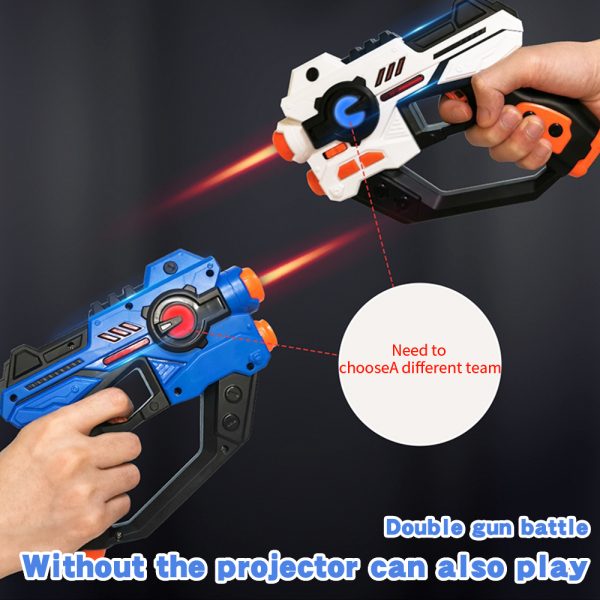 Laser Tag Projector Toy Gun Set - Image 4