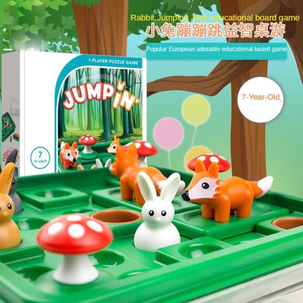 Game Bunny Bouncing Kids Puzzle Board Game - Image 8