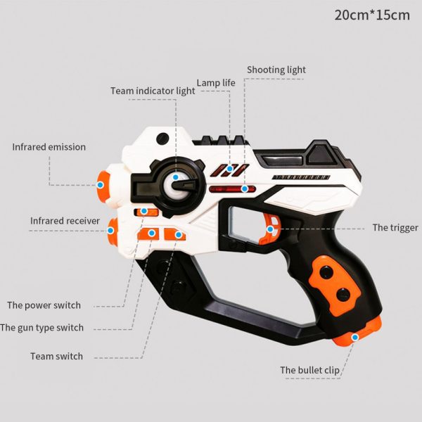 Laser Tag Projector Toy Gun Set - Image 5