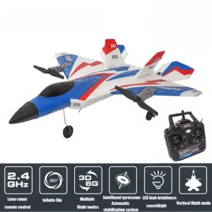 RC F22 Stunts Plane: 2.4GHz Remote Control Glider