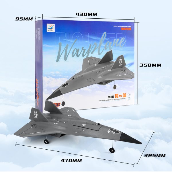 FX9672 RC Plane: 4CH Wireless Remote Control Airplane - Image 5