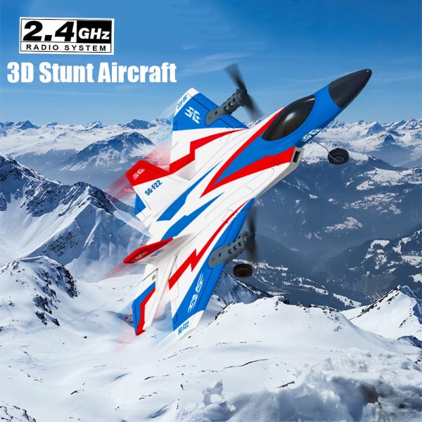 RC F22 Stunts Plane: 2.4GHz Remote Control Glider - Image 4