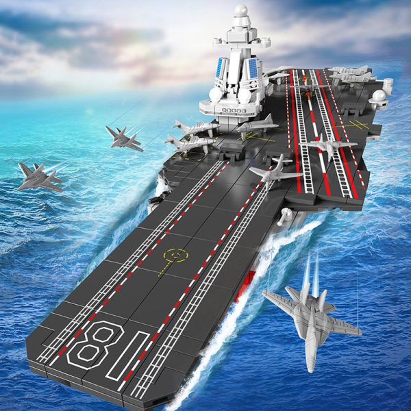 Fujian Frigate Aircraft Carrier Building Block Set - Image 6