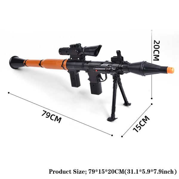 Toy Grenade Launcher RPG-7 Kit - Image 3