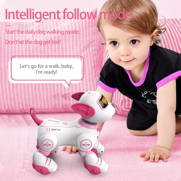 Funny RC Robot Dog Stunt Dog with Voice Command Touch Sensors - Image 2