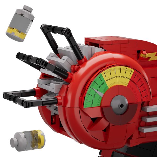 Gobricks MOC Red Call of Duty Ray Gun Model Building Blocks Kit - Image 2