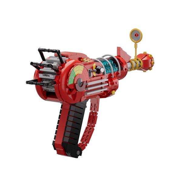 Gobricks MOC Red Call of Duty Ray Gun Model Building Blocks Kit - Image 5