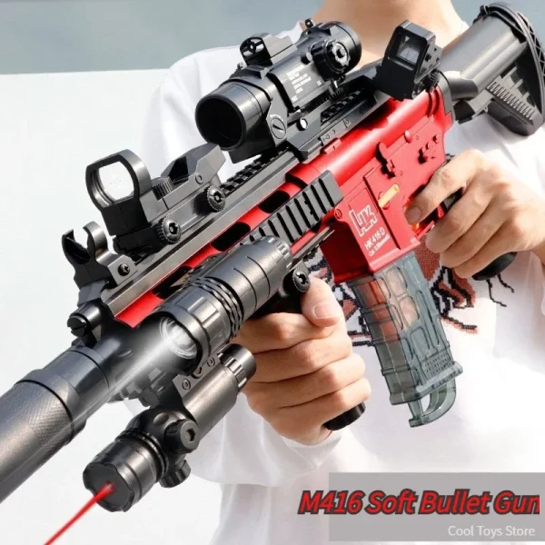 M416 Toy Rifle Sniper Soft Bullet Foam Dart Blaster for Boys - Image 2