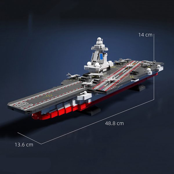 Fujian Frigate Aircraft Carrier Building Block Set - Image 2