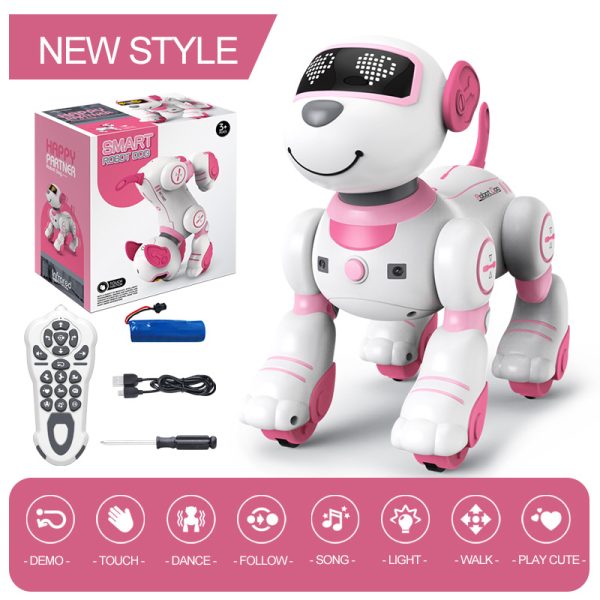 Funny RC Robot Dog Stunt Dog with Voice Command Touch Sensors - Image 5