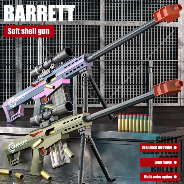 2024 Small Sniper Rifle Toy – Realistic Soft Bullet Action Toy Gun - Image 3