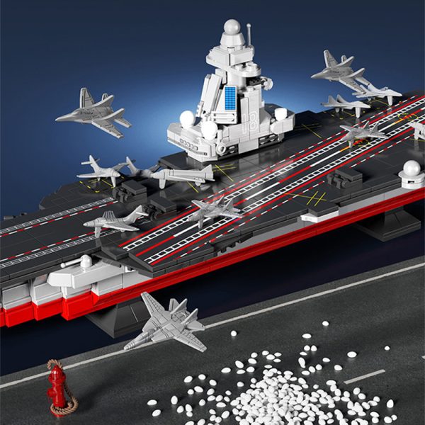 Fujian Frigate Aircraft Carrier Building Block Set - Image 4