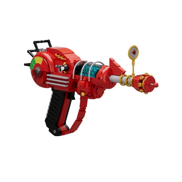 Gobricks MOC Red Call of Duty Ray Gun Model Building Blocks Kit - Image 7