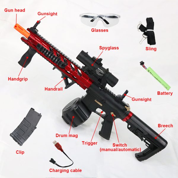 M4 Electric Gel Ball Blaster Toys - Image 5