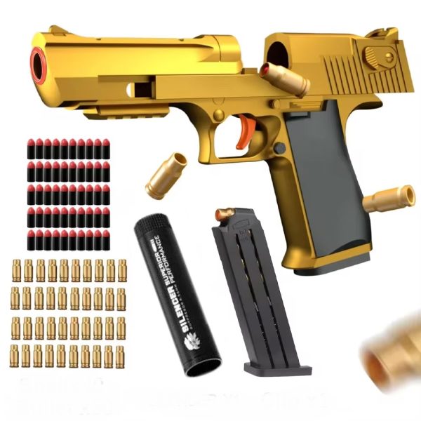 Desert Eagle Toy Gun – Shell Ejecting Airsoft Pistol