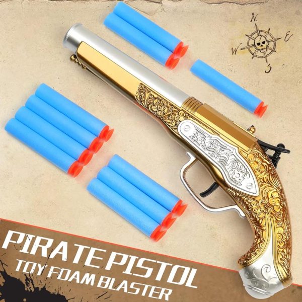 Golden Pirate Cool Toy Gun - Image 6