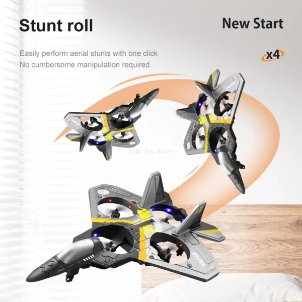 V17 RC Remote Control Airplane: Fighter Hobby Plane Glider - Image 4