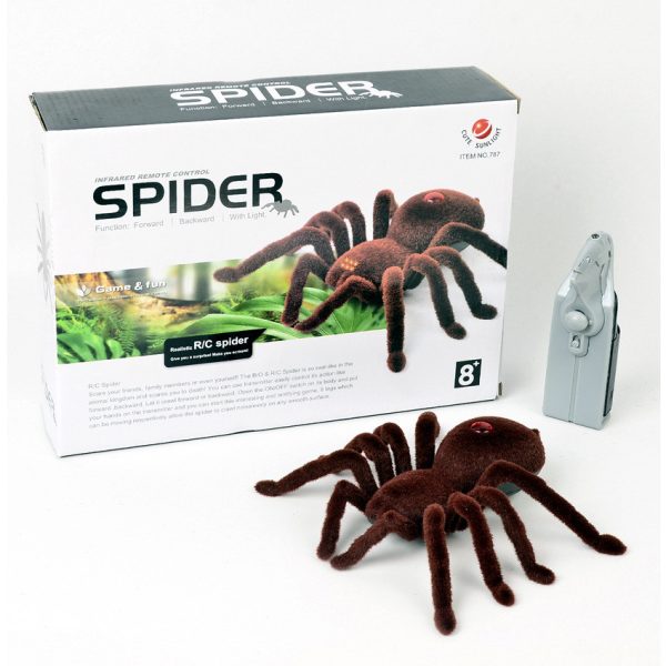 Infrared Remote Control Flash Spider Toy