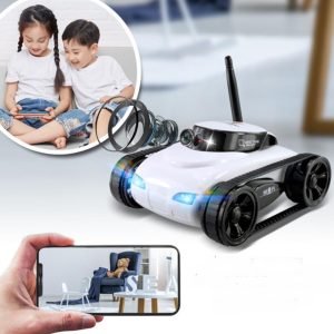 FPV WIFI RC Car with Mini HD Camera – Real-Time Video Remote Control Tank