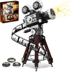 Movie Film Cine Camera Tribute Building Blocks Set