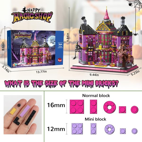 Halloween Magic Shop Castle Building Set - Image 9