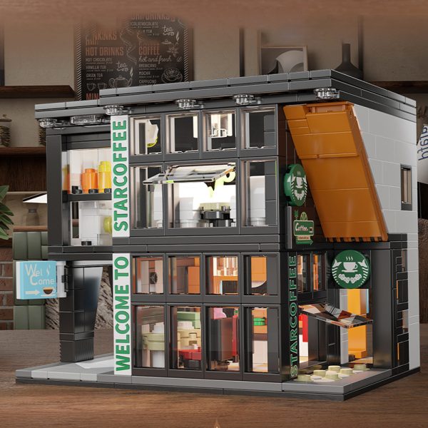 City Star Coffee House Building Blocks Set - Image 7