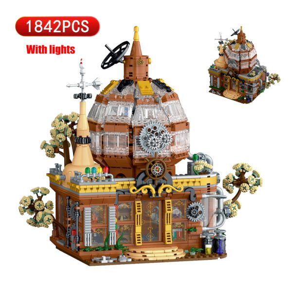 1842PCS Creative Steampunk Store Building Blocks - Image 4