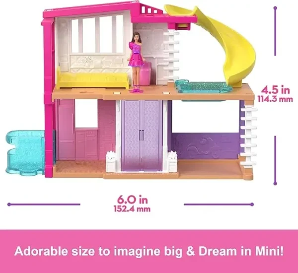 Barbie Mini Dollhouse Set - Image 4