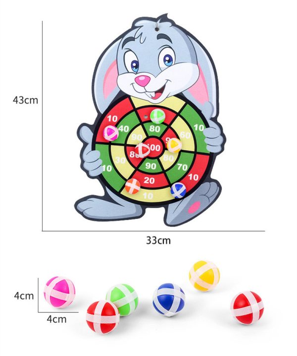 Cartoon Animal Dart Board Toy - Image 4