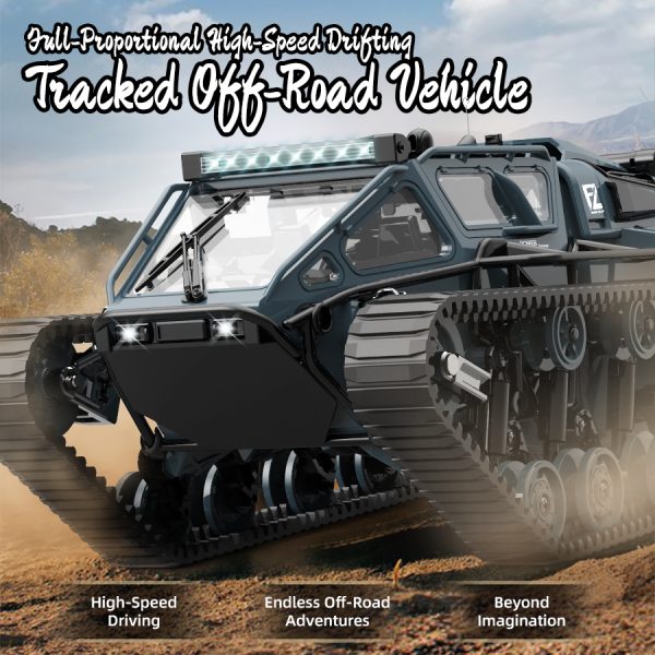 JJRC C8812 RC Tracked Tank Model - Image 5