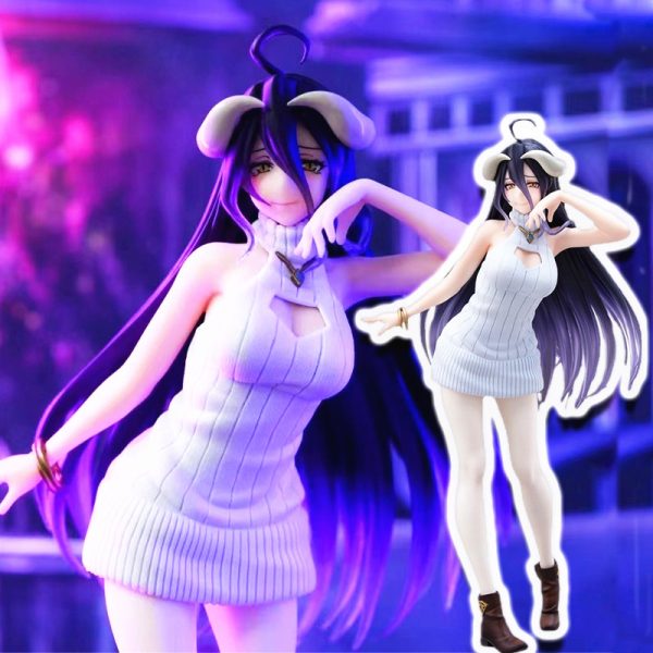 Overlord Albedo Anime Figure – Woolen Dress Action Figure - Image 2