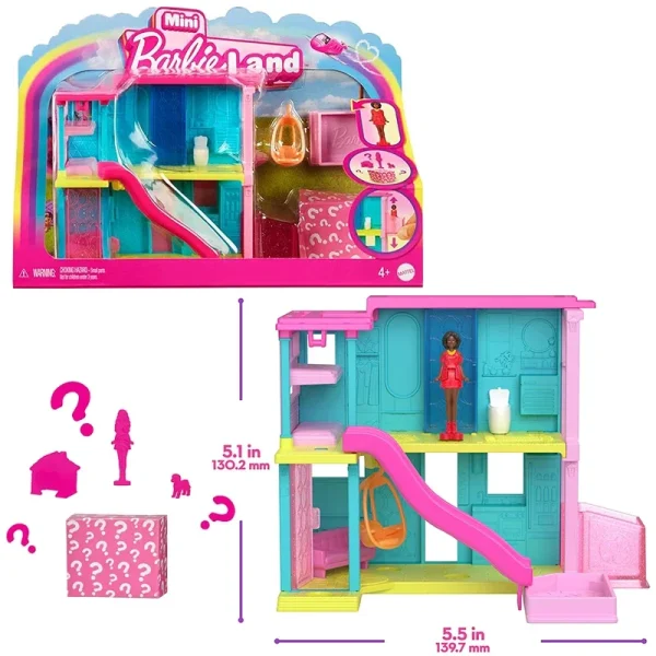 Barbie Mini Dollhouse Set - Image 2