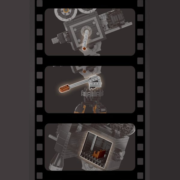 Movie Film Cine Camera Tribute Building Blocks Set - Image 2