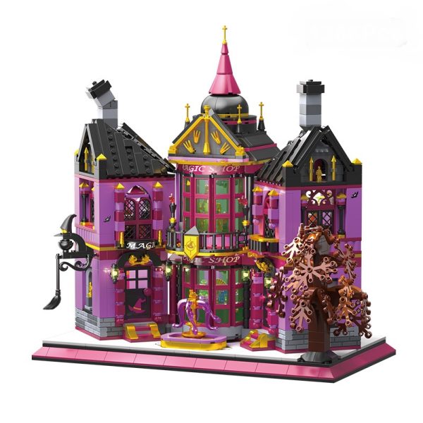 Halloween Magic Shop Castle Building Set