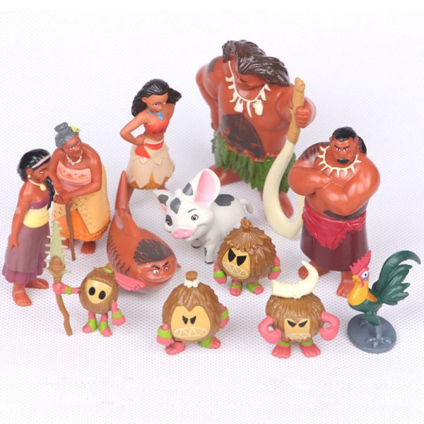 Moana 12Piece Figurine Set