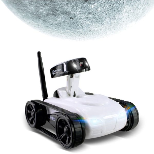 FPV WIFI RC Car with Mini HD Camera – Real-Time Video Remote Control Tank - Image 4