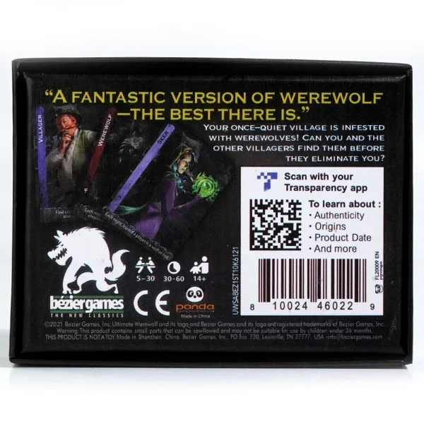 Ultimate Werewolf Revised Edition Card Game - Image 3