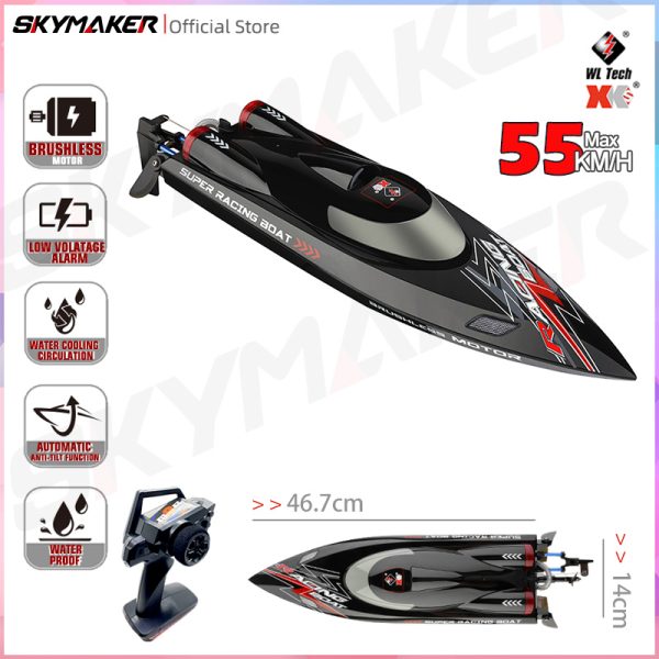 WLtoys WL916 High-Speed RC Boat - Image 2