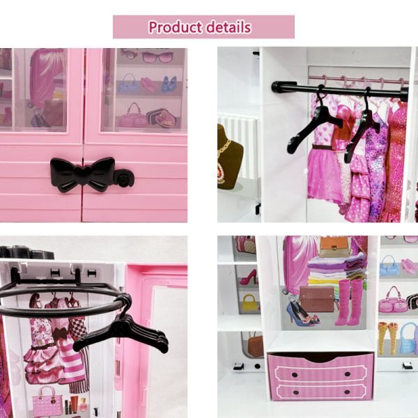 Pink Wardrobe Playset - Image 2