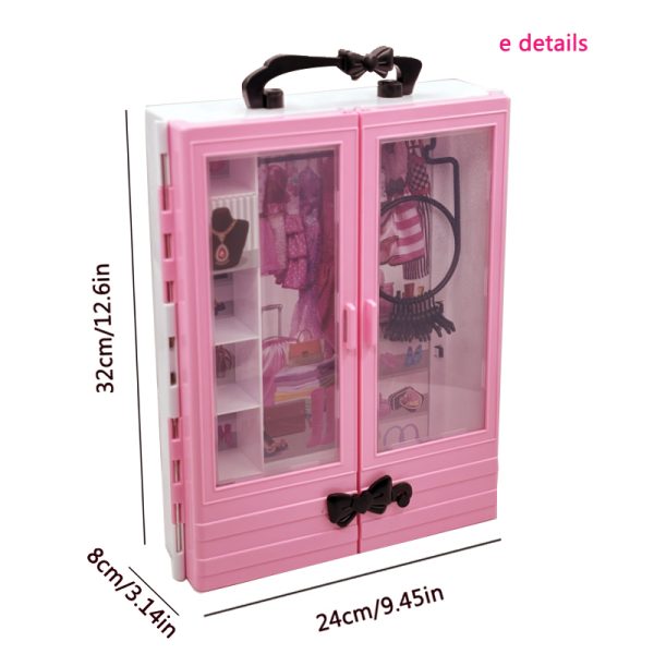 Pink Wardrobe Playset - Image 3